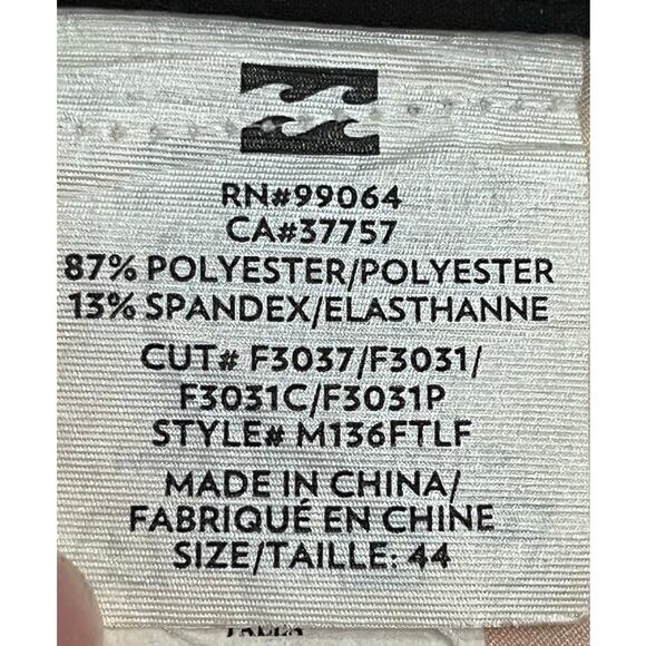 Billabong Platinum Mens 44 Blue/Yellow Color Block Board Shorts Swim Trunk - Picture 3 of 9